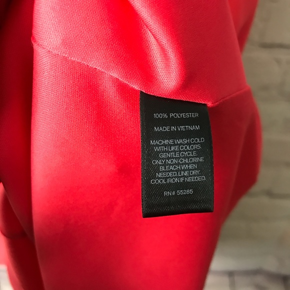 Express Coral Sleeveless Mini Dress - Picture 4 of 5